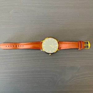 Keil James Patrick leather watch
